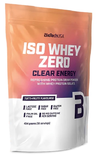 BioTech Iso Whey Zero Clear Energy 454g