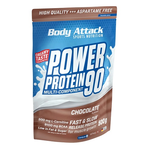 Body Attack Power Protein 90 500g Schoko