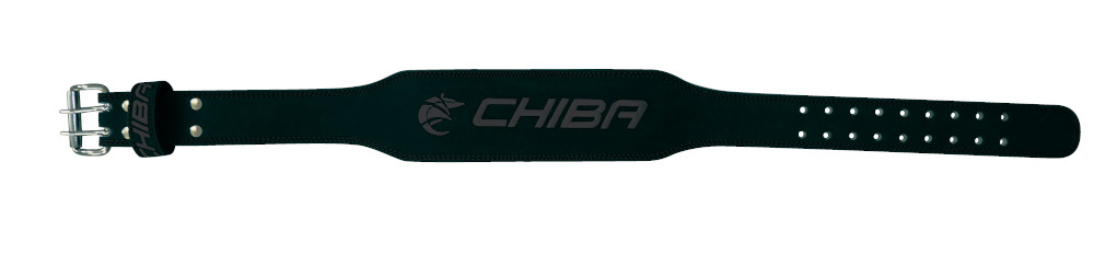 Chiba - 40810 - Ledergürtel schwarz/schwarz XS
