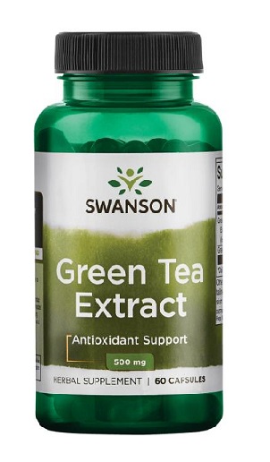 Swanson Green Tea Extract 500mg (60 Kaps)