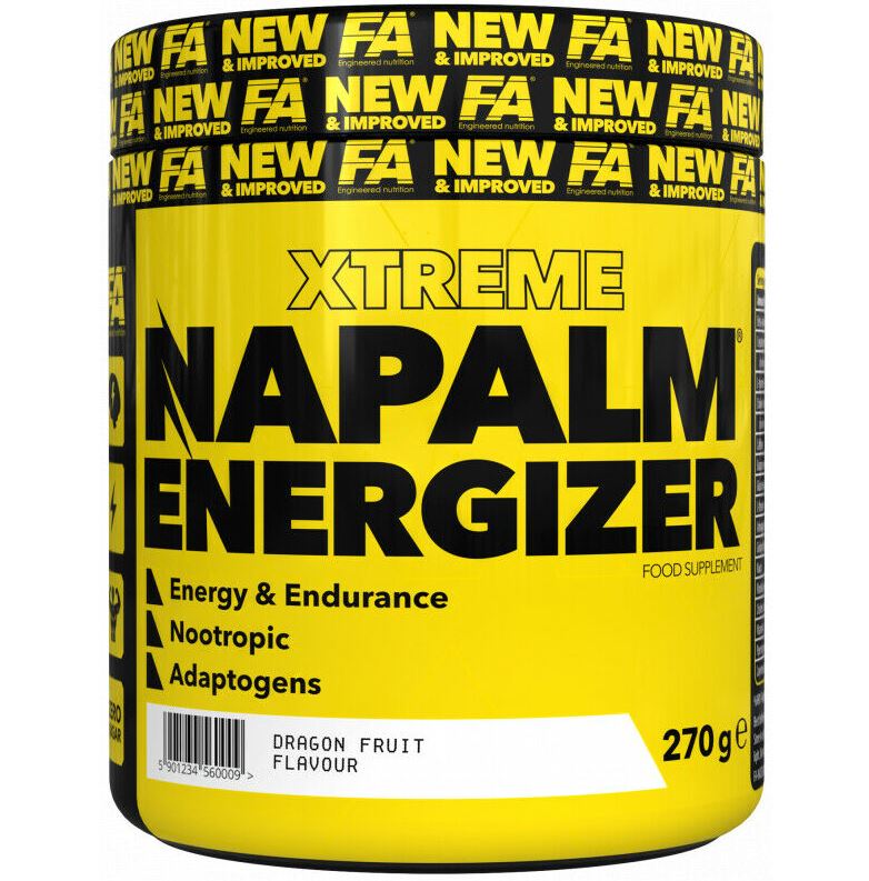 FA Nutrition Xtreme Napalm Energizer 270g Mango-Lemon
