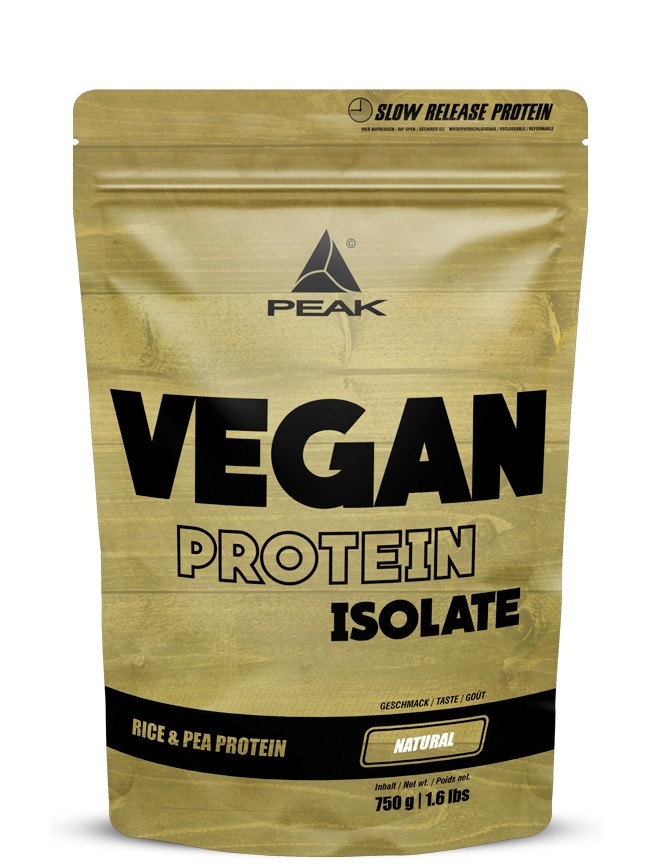 Peak Vegan Protein Isolate 750g Natural