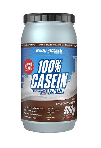 Body Attack 100% Casein Protein 900g Vanille