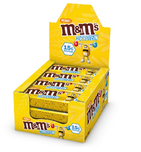 M&M Protein Bar 12x51g Peanut