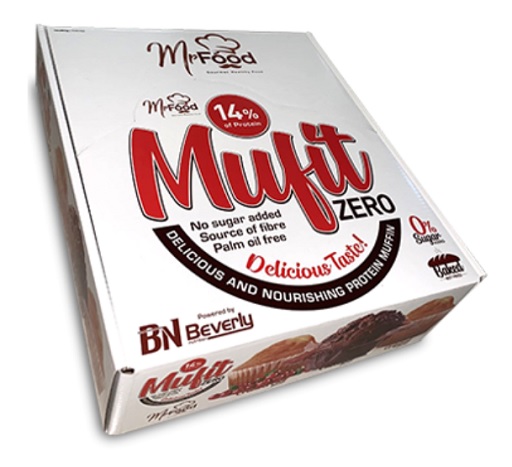 Beverly Nutrition Mufit 24 Stück (12 Packungen à 2 Einheiten x 90g) Chocolate