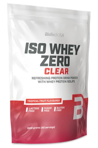 BioTech Iso Whey Zero Clear 1000g Pfirsich-Eistee