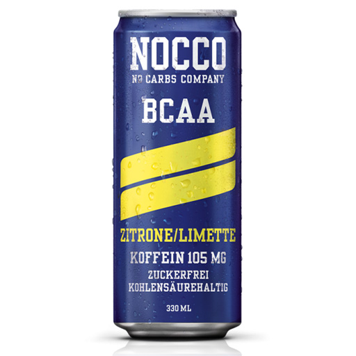 Nocco BCAA Drink blau (24 x 330 ml) Rote Beeren
