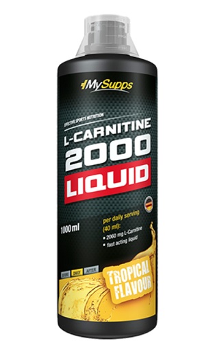 MySupps L-Carnitine 2000 Liquid 1000ml Tropical
