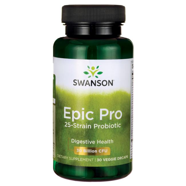 Swanson Epic Pro 25-Strain Probiotic - 30 Kapseln
