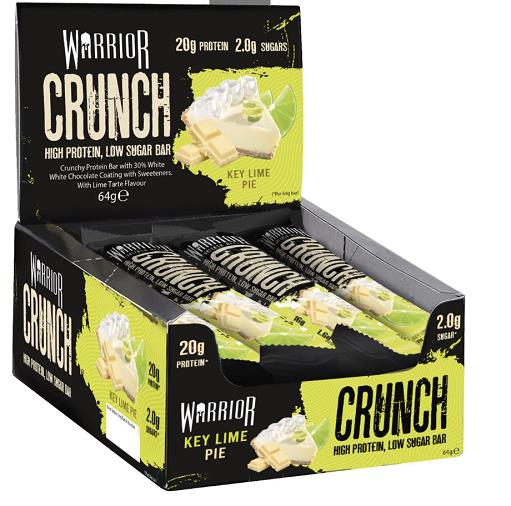 Warrior Crunch High Protein Low Sugar Bar 12x64g