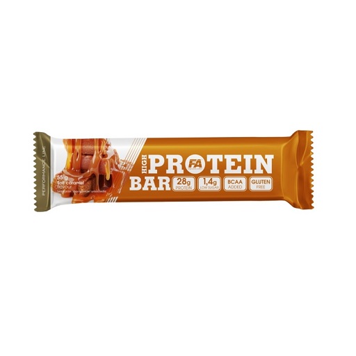 FA Nutrition High Protein Bar 24 x 55g Soft Caramel