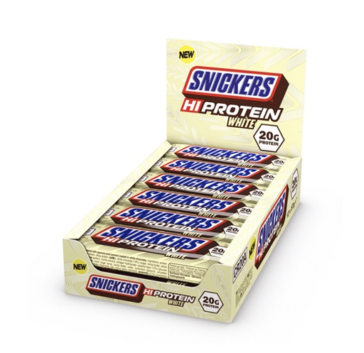 Snickers HI Protein White Bar (12x57g)