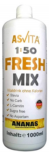 ASVita Fresh Mix Mineralgetränk - 1L Energy