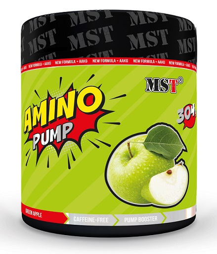 MST - Amino Pump (flavoured) 304g Green Apple