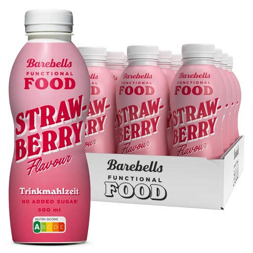 Barebells FOOD Trinkmahlzeit (12*500ml) Strawberry