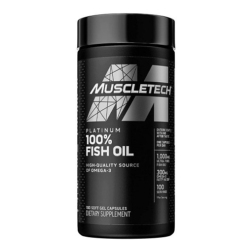 Muscletech PLATINUM Omega Fish Oil - 100 Kapsel