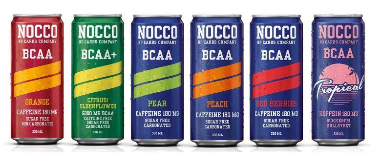 Nocco BCAA Drink 330 ml  EINZELNE DOSE Einweg Caribean