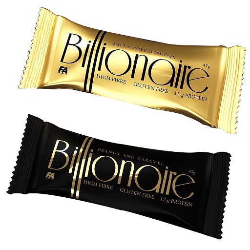 FA Nutrition - Billionaire Bar 18x45g Peanut and Caramel
